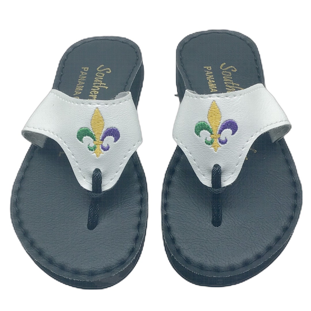mardi gras sandals