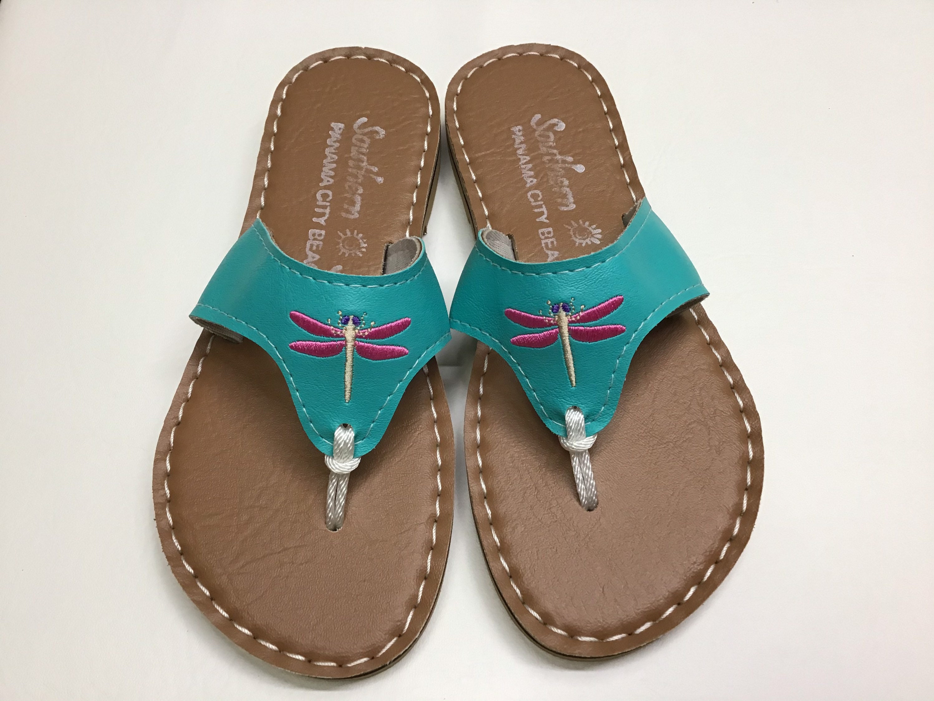 WOMENS ST. JOHNS BAY GOLD CORK WEDGE T-STRAP SANDALS 6.5M | eBay