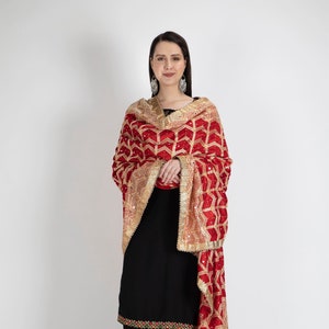 Phulkari Dupatta for Women, Bridal dupatta, Indian Dupatta handmade, Multi Dupatta, Phulkari Chunni