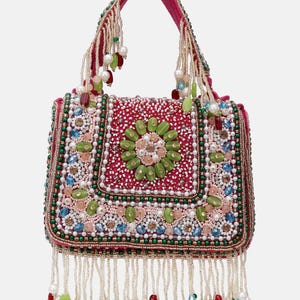 Vintage handmade bag, bridesmaid gifts bag, flap, Wedding favors, indian return gifts, embroidered,  gift for her mothers day gift