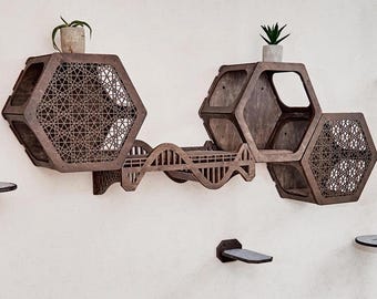 Prateleiras para gatos, móveis para gatos, torre moderna para árvores de gatos, prateleiras de parede para gatos, cama de parede para gatos, conjunto de prateleiras para gatos, condomínio para gatos, árvore para gatos montada na parede