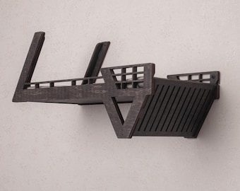 Cat bed, cat wall furniture, cat shelves, modern cat furniture, cat wall bed, cat wall wood shelf, wall mounted cat bed, cat perch