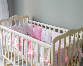 mini crib bumper pads