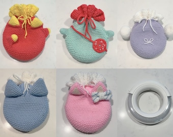 Crochet ITZY WDZY Light Ring Pouch, Collectible, Gift, Bag, Accessory