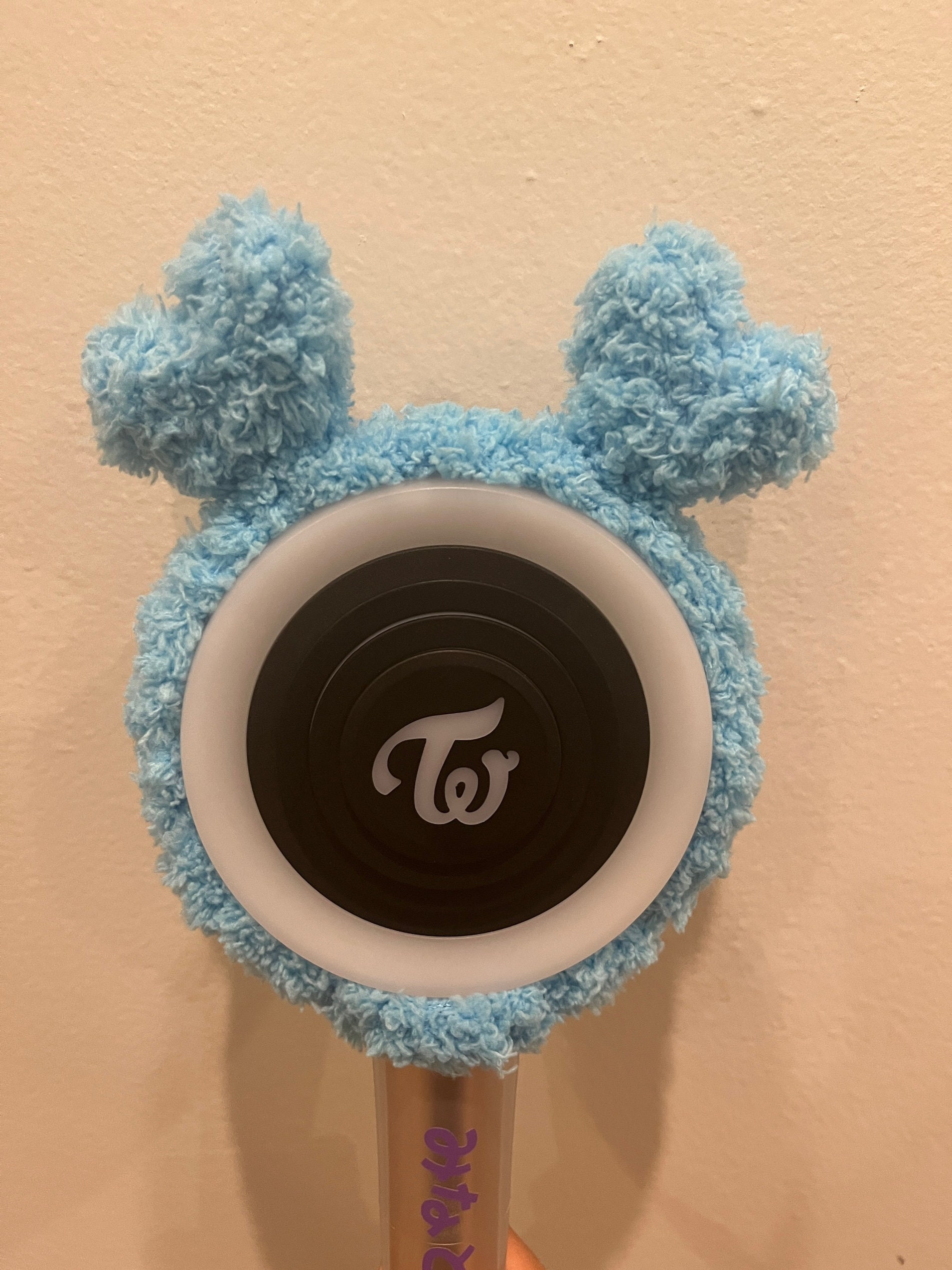 Crochet TWICE Lovely Light Stick Plush Cover, Collectible, Gift