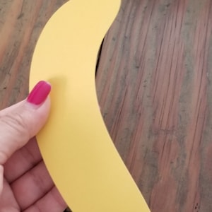 Découpages bananes -