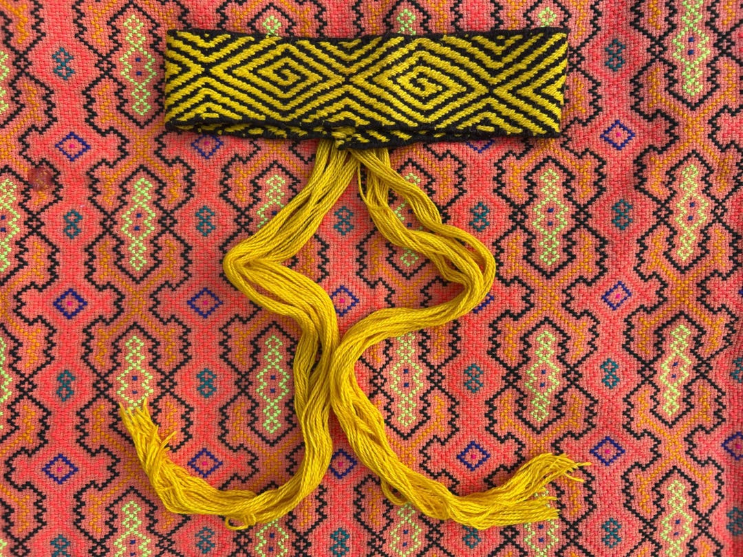 Huni Kuin Headband - Sacred Patterns of Protection - Etsy