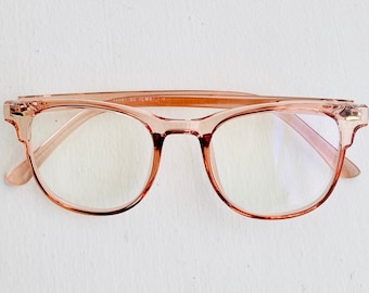 Blue Light Glasses | Unisex Blue Light Blocking Glasses Women Men | Tortoise Clear Black | Anti-Blue Blockers | Computer Gaming for Her Him