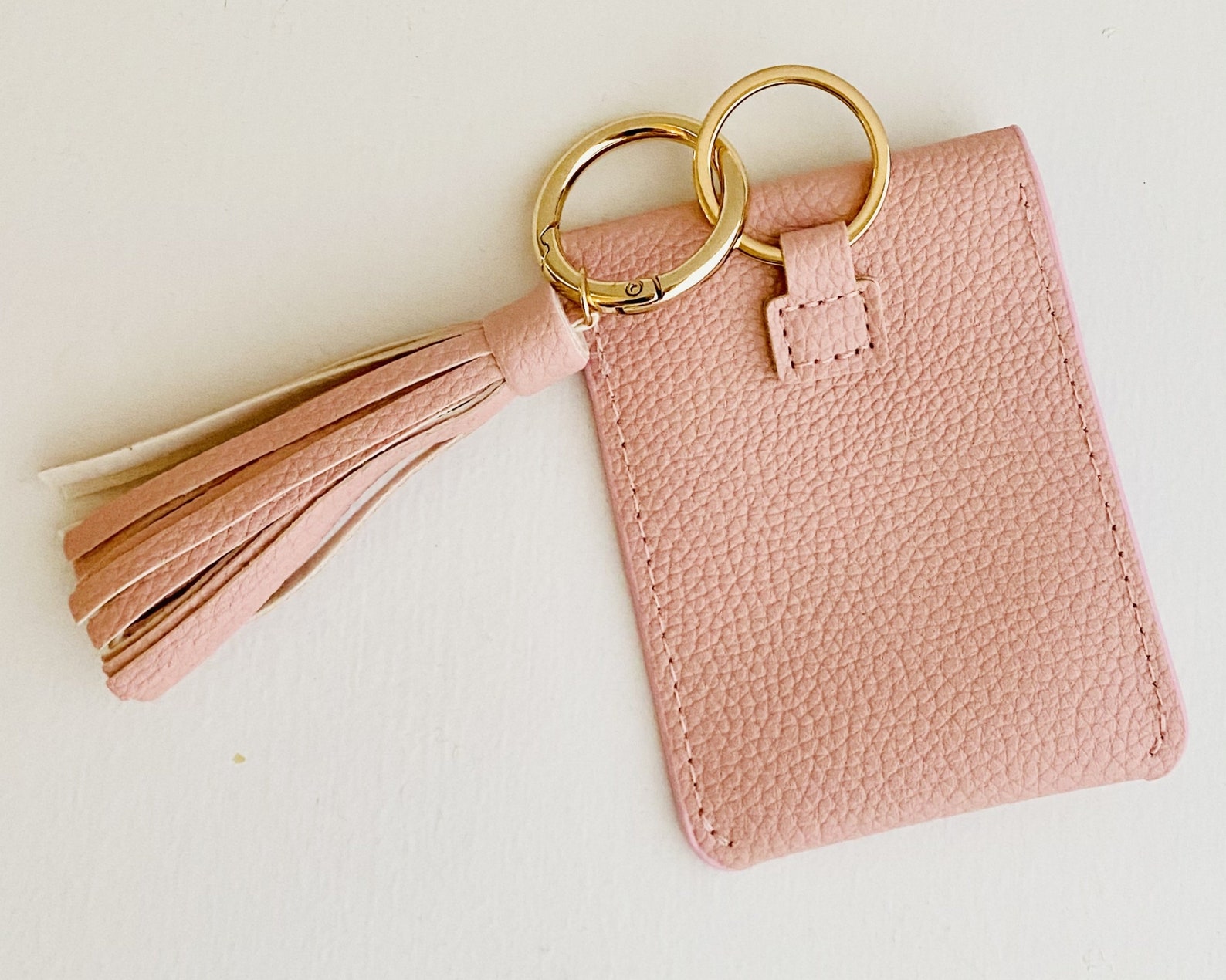 Mini Wallet Keychain Card Wallet Key Ring Wristlet - Etsy