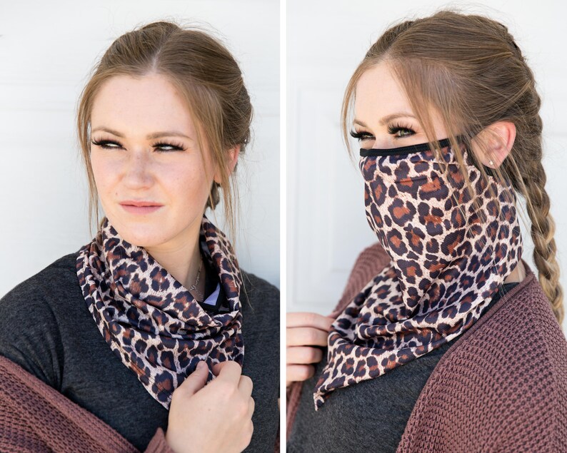 Bandana Face Mask Neck Gaiter Face Cover 8 in 1 Tubular Etsy
