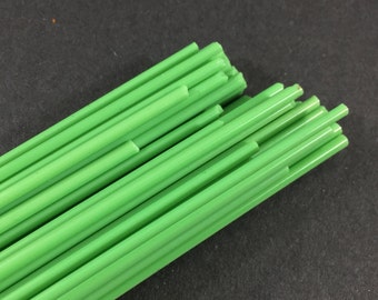 NILE GREEN stringer Murano glass 2-3mm Effetre Moretti glass rods COE 104. Sold per 0.25 pound