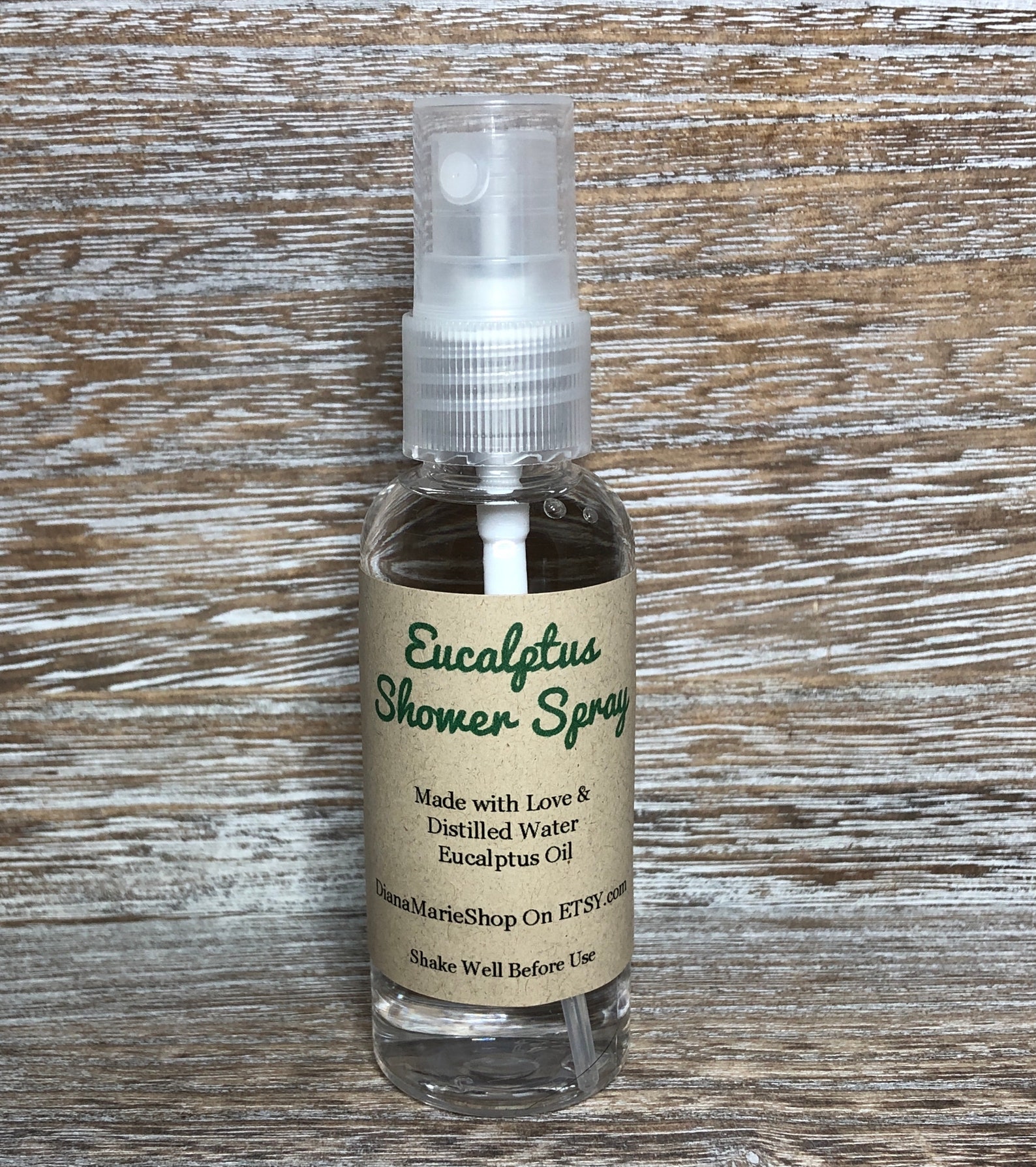 Eucalyptus Shower Spray Set Shower Mist Aromatherapie Etsy
