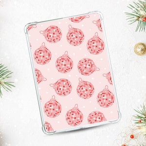 Disco Holiday e-Reader Insert -  Retro Christmas Kindle Printed Insert, book merch for reading, Kobo and Colorsoft insert, 12th gen