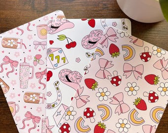Kindle Inserts - Adorable and Colorful, Perfect for Protecting Your E-Reader, Unique Book Lover Gift, Paperwhite, Oasis, and other sizes