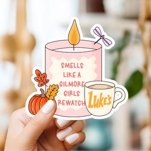 Smells like a GG Rewatch Sticker | Stickers for Kindle | Matte Sticker |Water Bottle Sticker | Bookish Sticker | Reading Merch