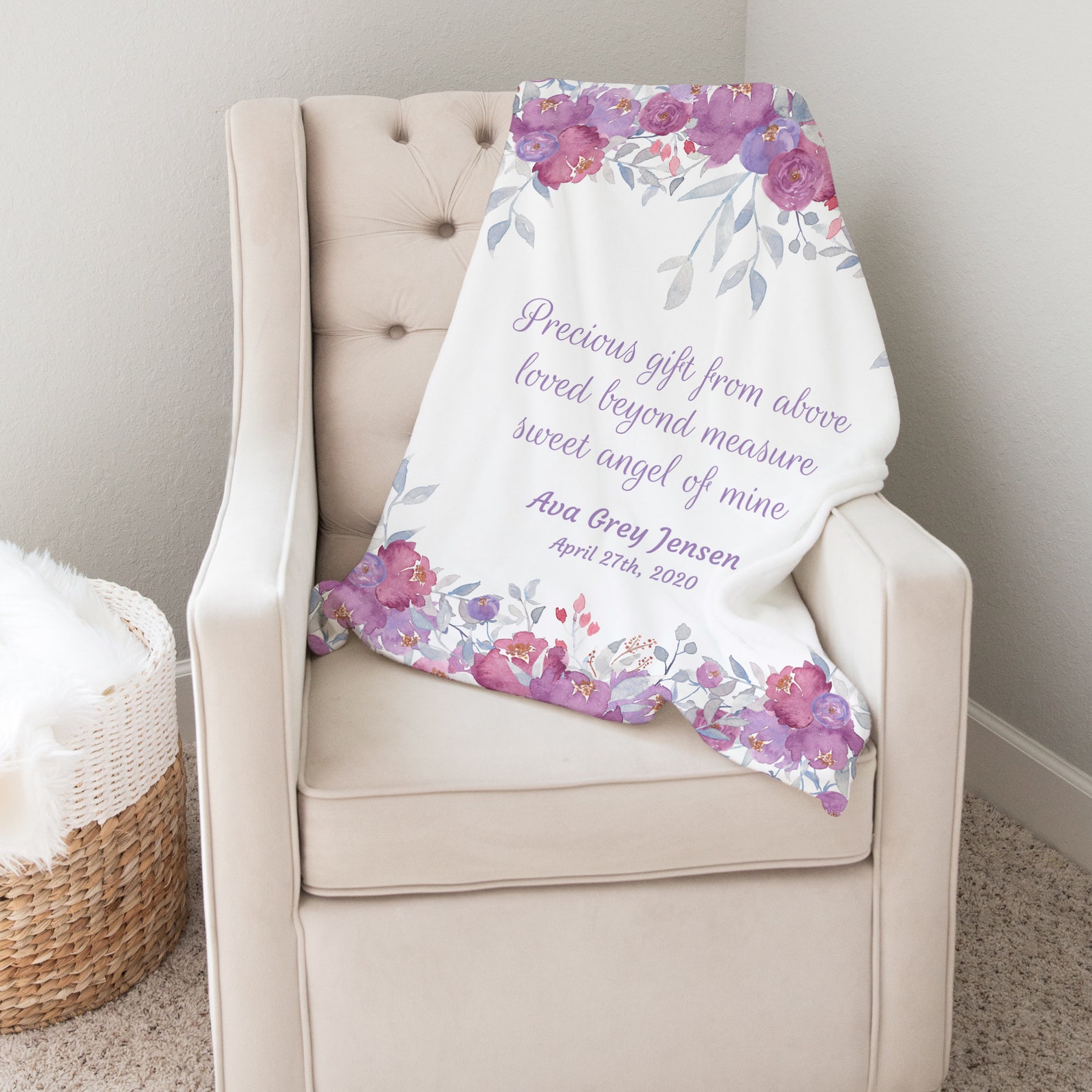 Quote Blanket For Baby at Billy Jaramillo blog