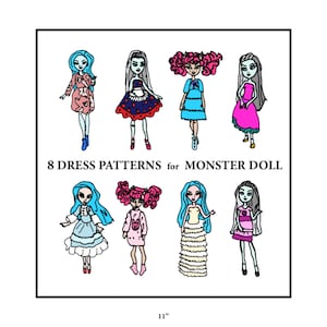 8 Monster easy patterns