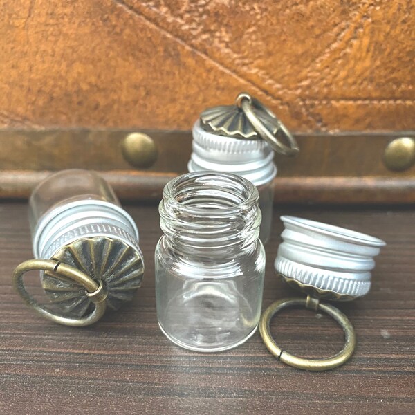 Glass Jar Necklace Etsy
