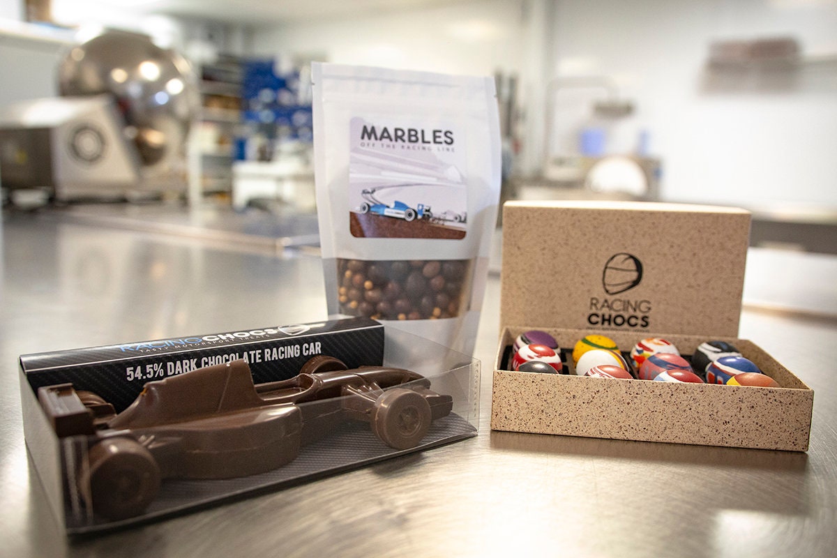 12pc Chocolate Racing Helmet Selection Box the Perfect Etsy Canada