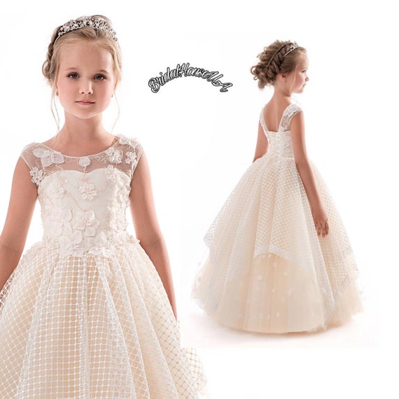 elegant flower girl dresses