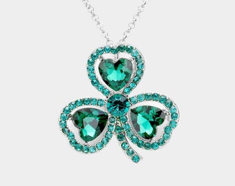 Shamrock Pendant Necklace