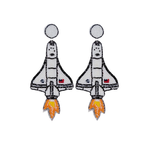 Space Shuttle Earrings