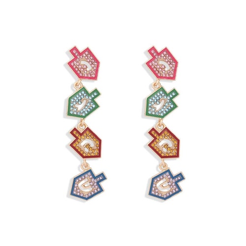 Hanukkah earrings kohls