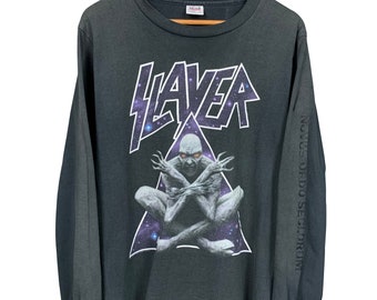 SLAYER 1994 Divine Intervention Vintage Longsleeve Shirt / - Etsy