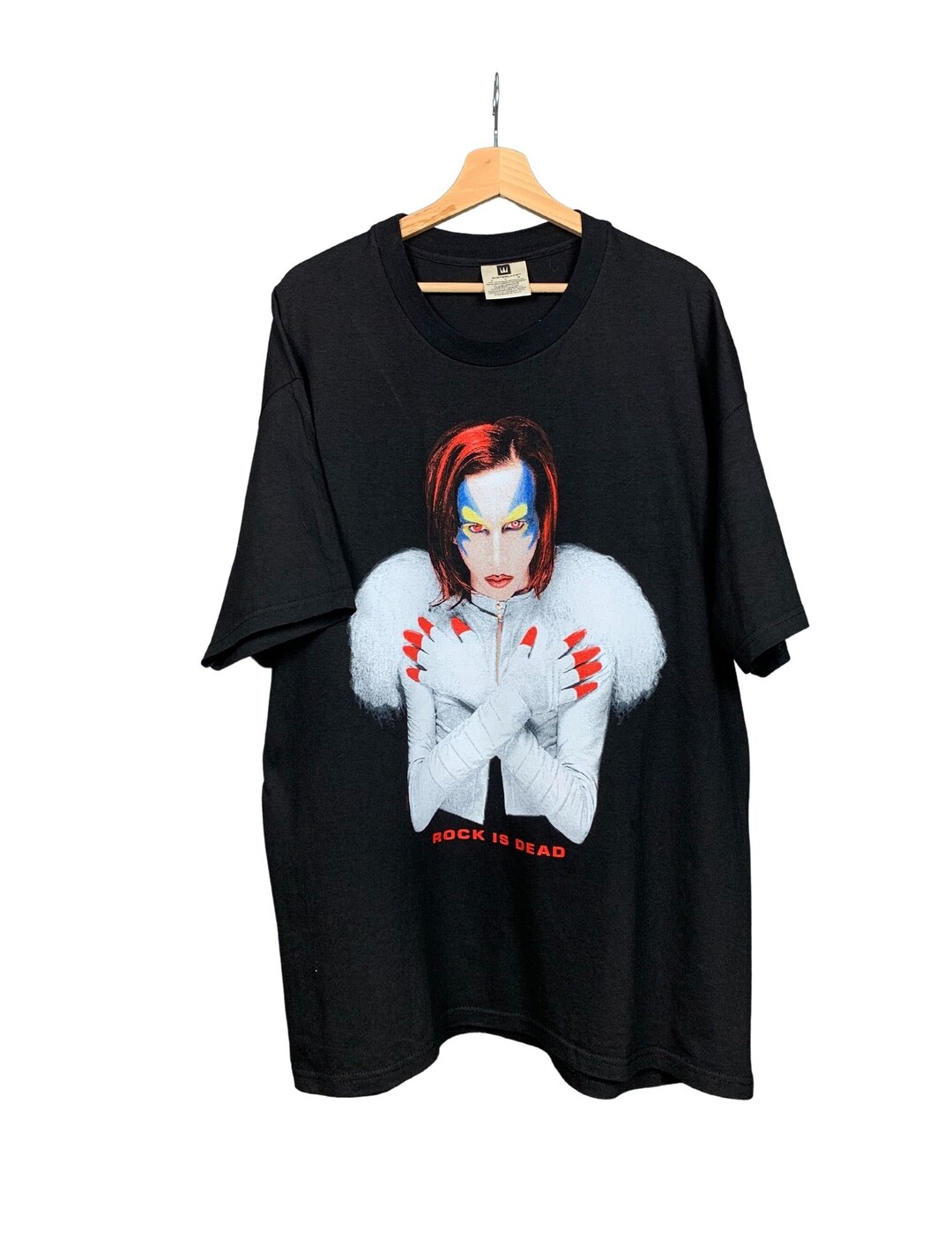 逆輸入 MARILYN MANSON◼️ビンテージ ロックTシャツ◼️アート1998年