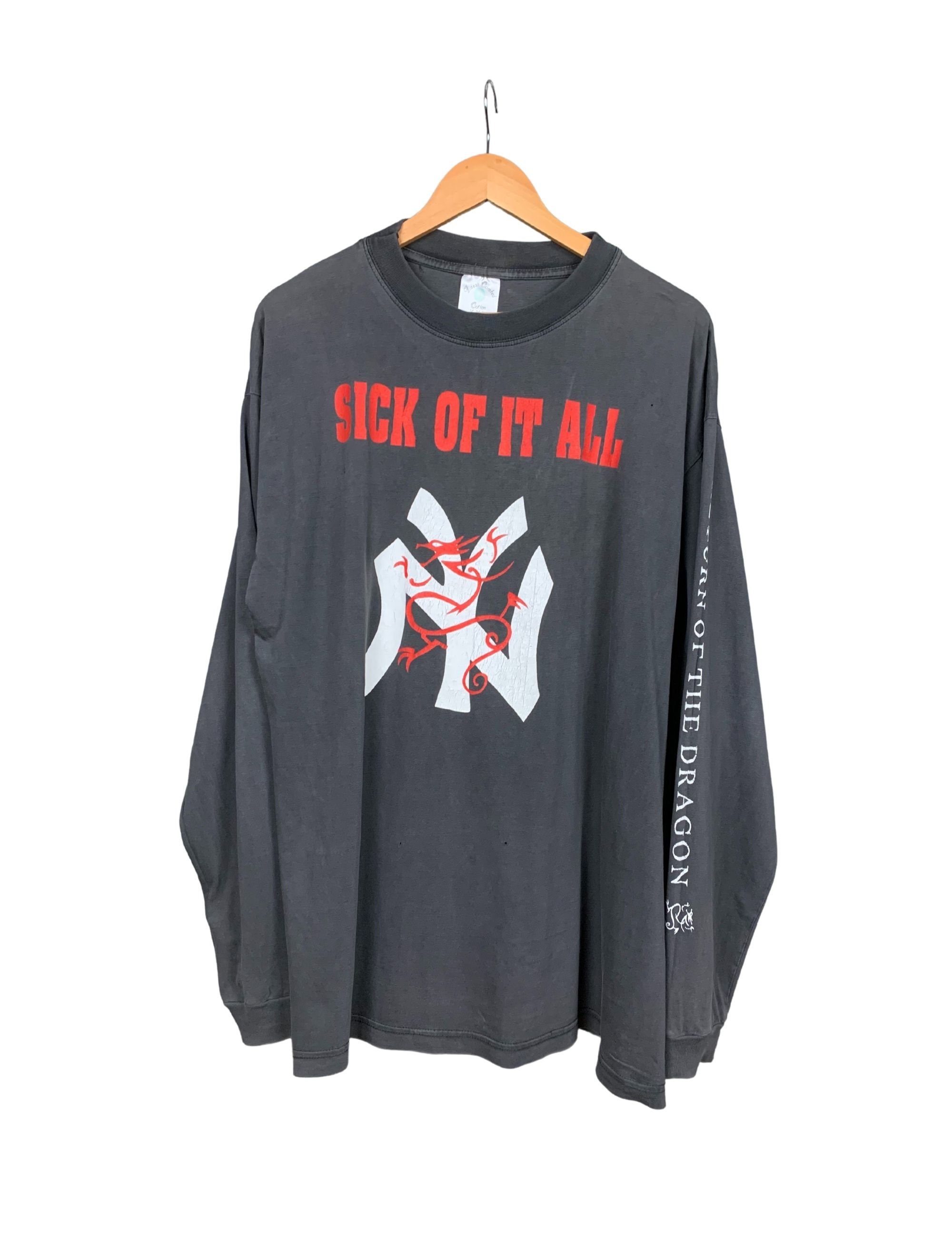 SICK OF It ALL 1992 Pain Strikes Vintage Longsleeve / Type O