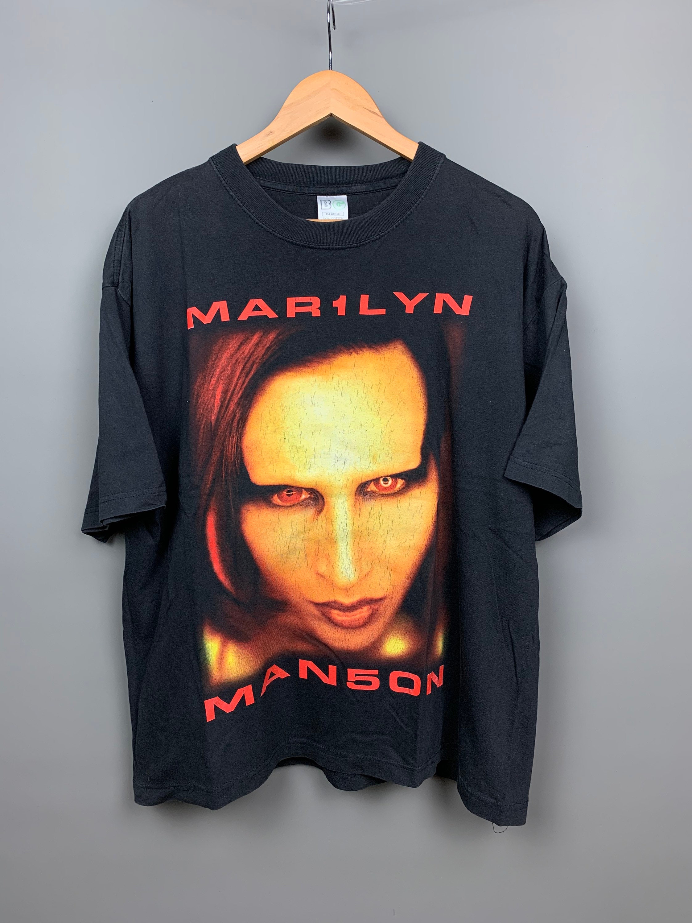 MARILYN MANSON 1994 Bigger Than Satan Vintage T-shirt