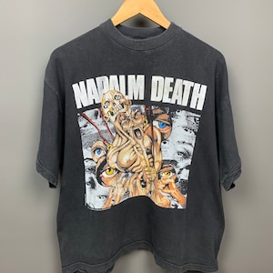 NAPALM DEATH 1991 Mass Appeal Madness Vintage T-shirt / RARE / - Etsy