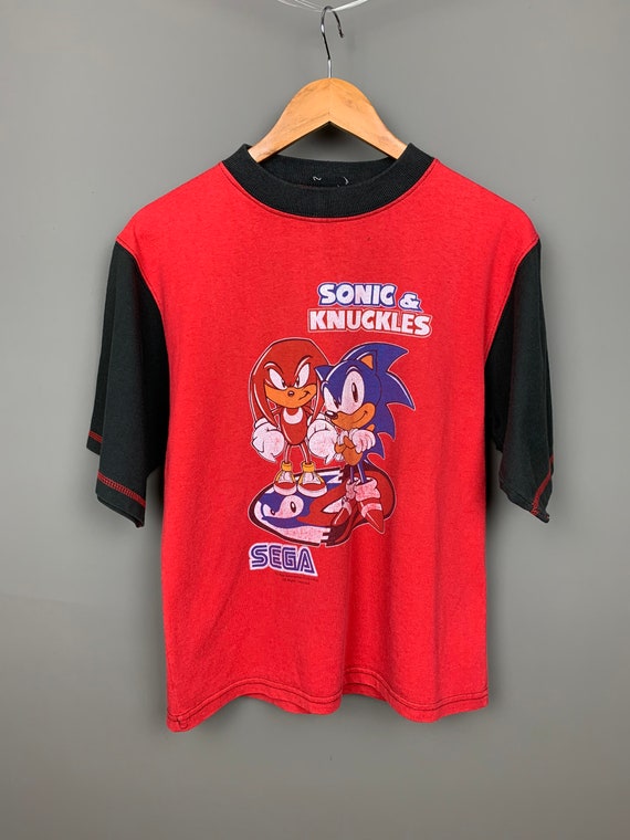 SONIC & KNUCKLES 1994 Vintage NINTENDO Gaming T-Sh