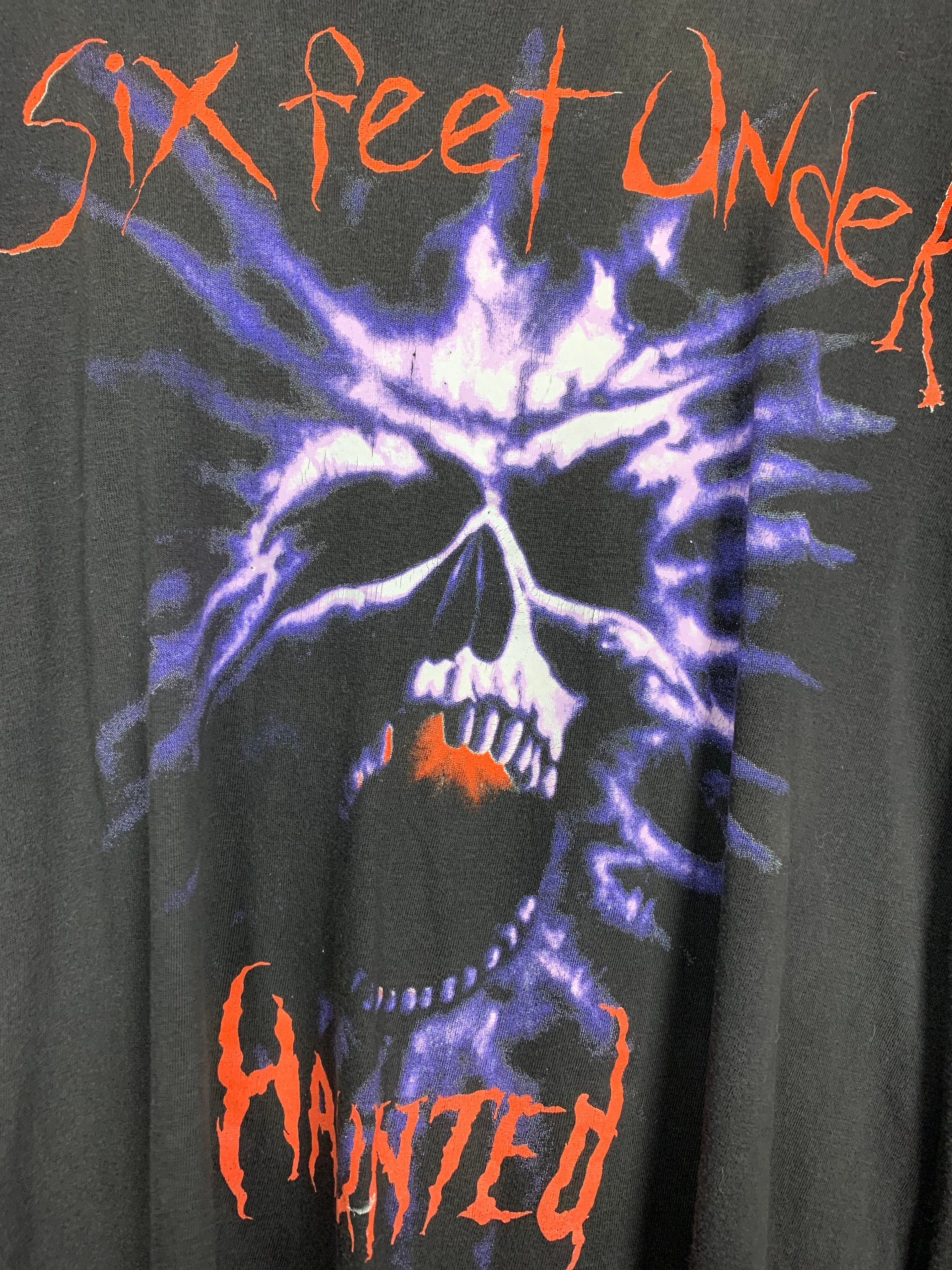 SIX FEET UNDER 1995 Haunted Vintage Longsleeve Shirt / Death - Etsy