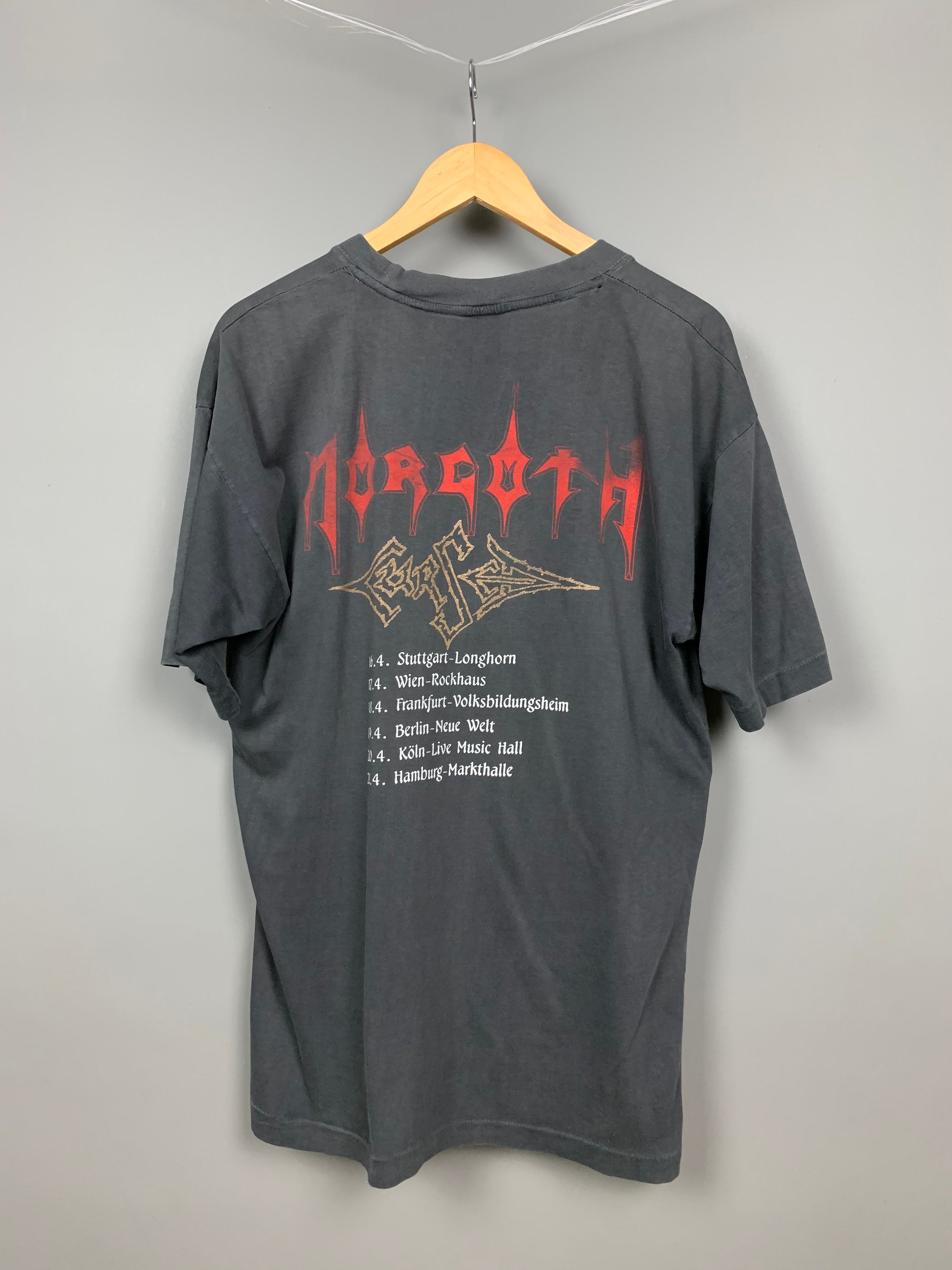 MORGOTH 1991 CURSED Vintage Death Metal Shirt / Black Metal | Etsy