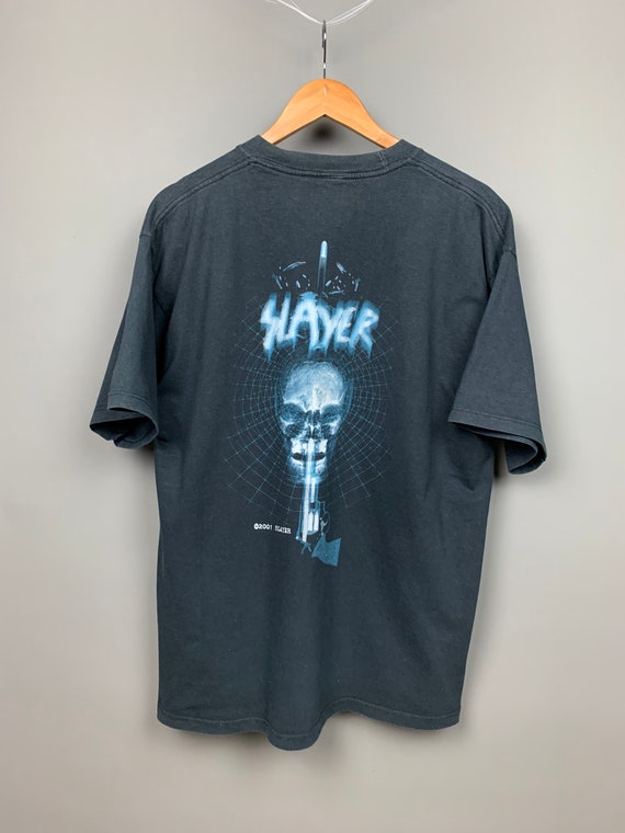 SLAYER 2001 Vintage METAL Band T-Shirt / RARE / Vinta… - Gem