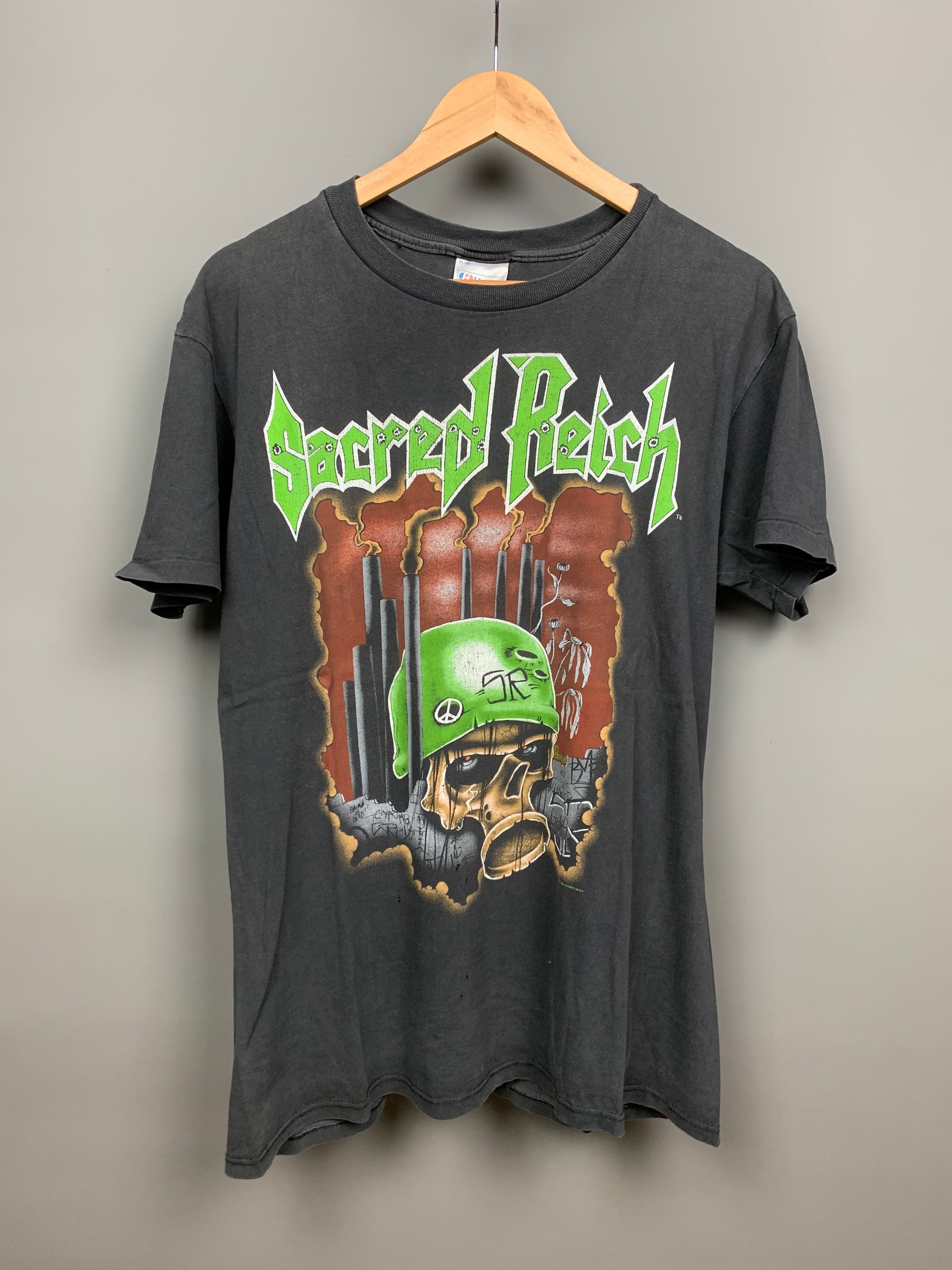SACRED REICH バンドTシャツ 80s スラッシュメタル USA | tspea.org