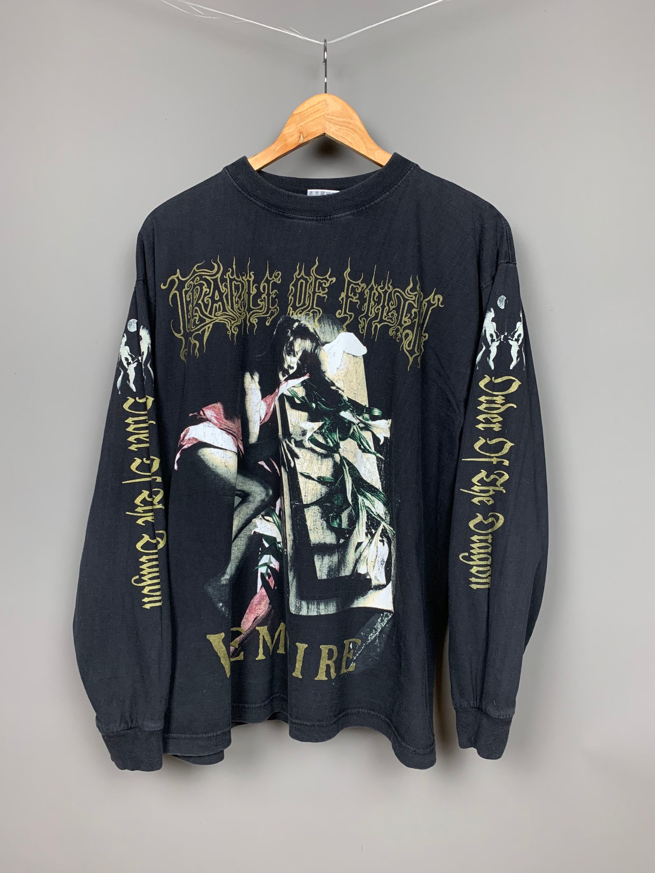 CRADLE OF FILTH 1996 Vempire Vintage Metal Longsleeve Shirt / | Etsy