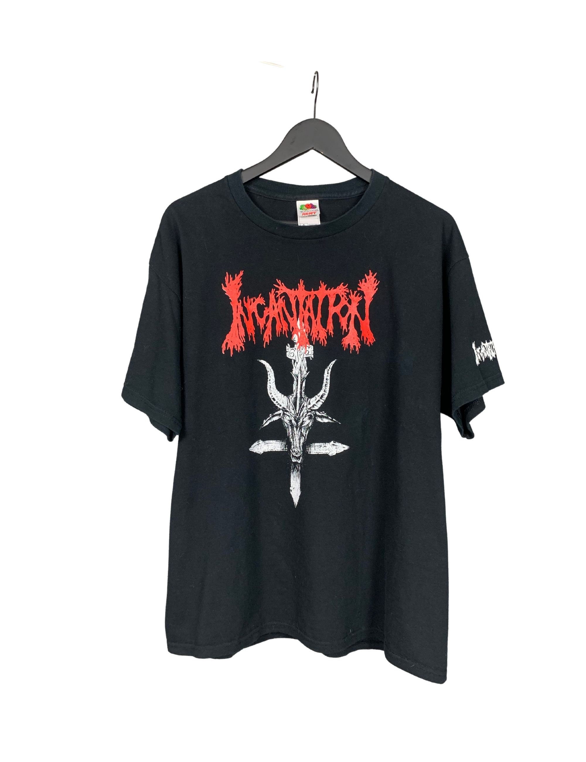 Incantation Tシャツ XL 90's ヴィンテージ - Tシャツ/カットソー(半袖