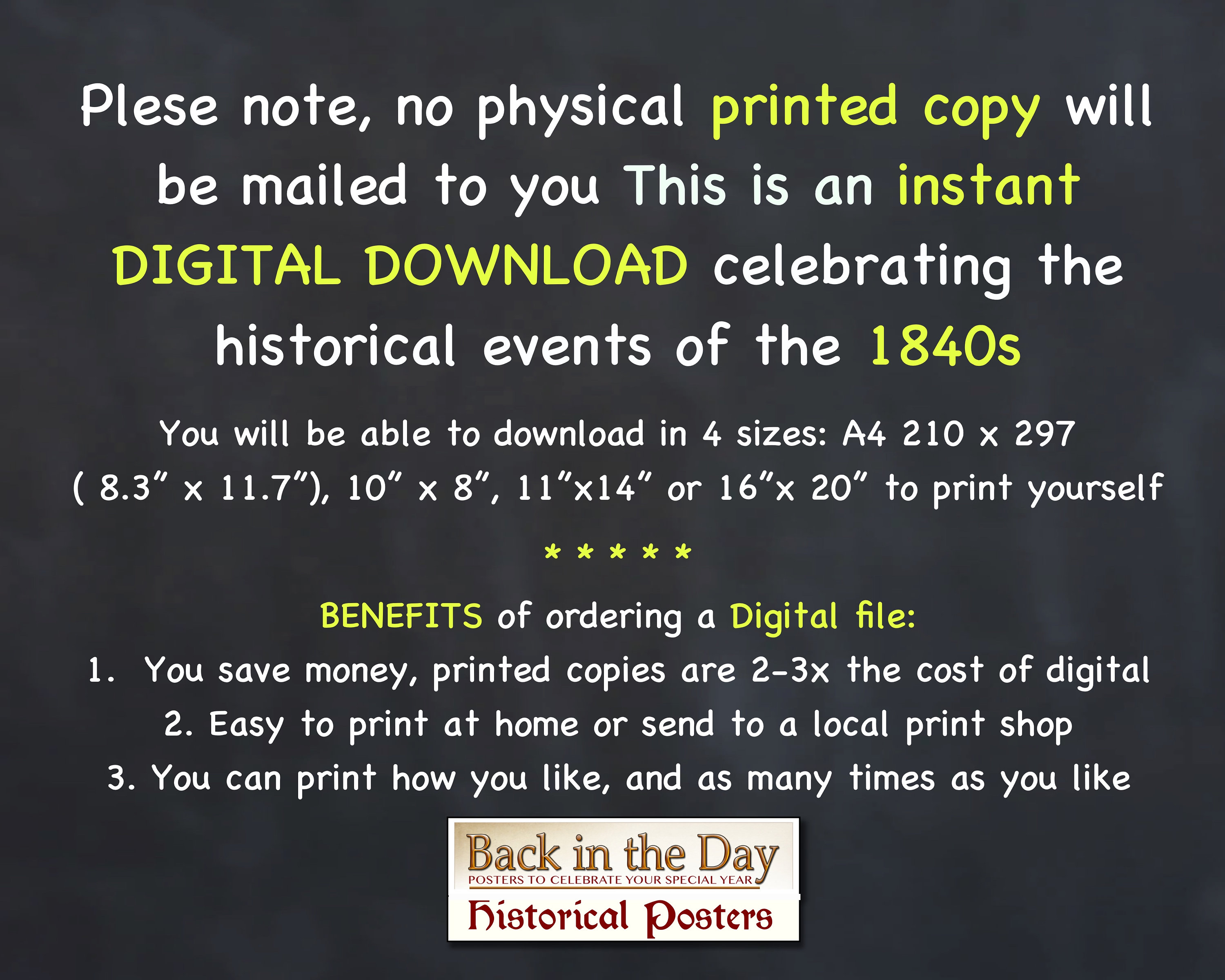 Victorian Style Newspaper, Historical News, 1840s in Britain Etsy