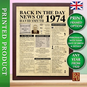 Le jour de votre naissance, quelle que soit l'année