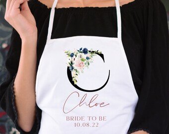 Bride to be gift, Bride gifts, Wedding Apron, Bride Apron, Personalised apron, Cooking Apron, Bride Gift, Gift for bride, Bridesmaid gifts