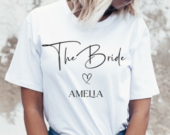 The Bride T-Shirt, Bride Top, The Bride Hen Party T-Shirt, The Bride Hen Party Tee, Bride T-Shirt, Bride Tee, Hen Party T-Shirts in the UK