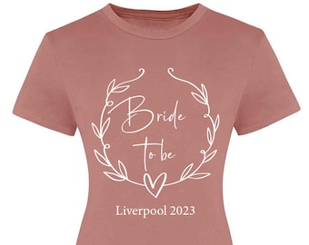 Personalised Hen Party T Shirts, Hen Party Shirts, Team Bride T Shirt, Bachelorette Party Shirts, Bachelorette Shirts, Bride to be UK