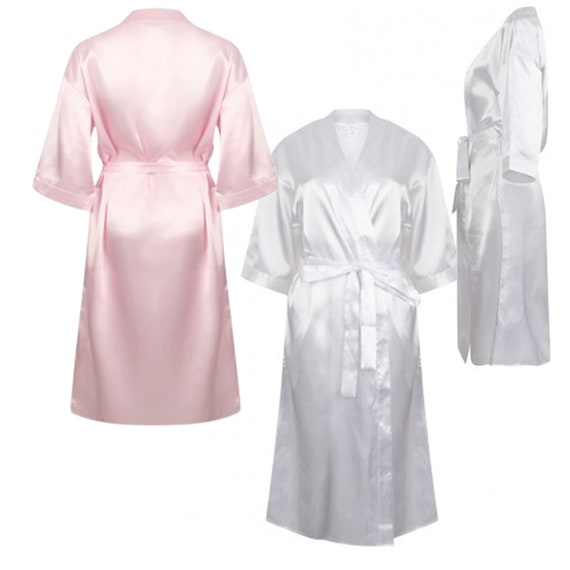 Ladies satin dressing gowns cheap uk