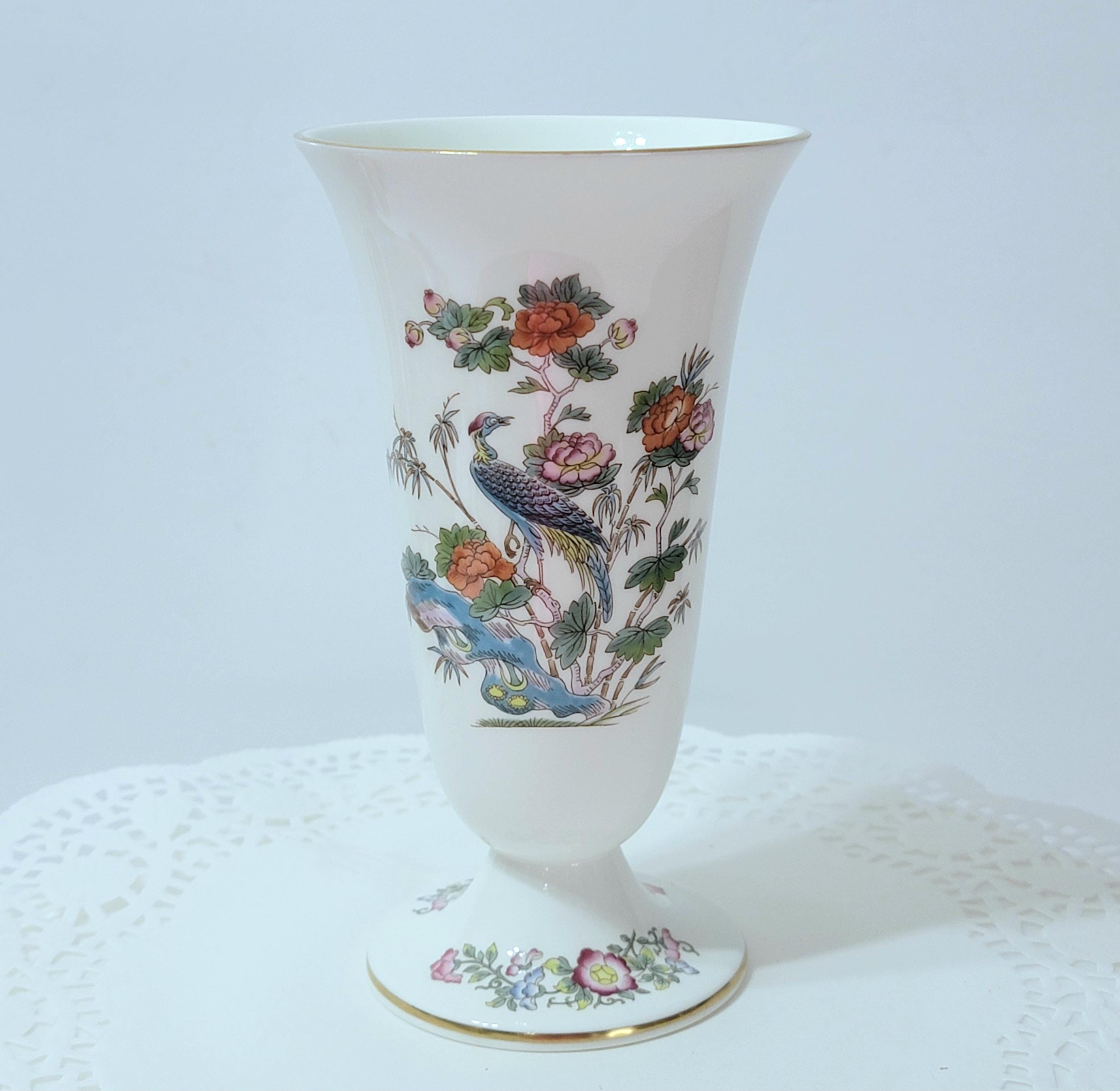 Kutani Crane Vase - Etsy