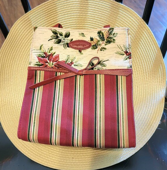 vintage longaberger purse Gem