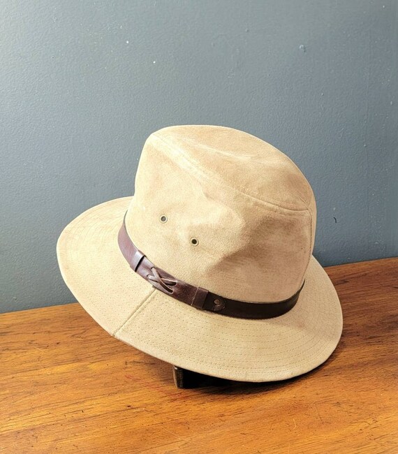 1970s Eddie Bauer Hat, Eddie Bauer Suede Hat, Eddi