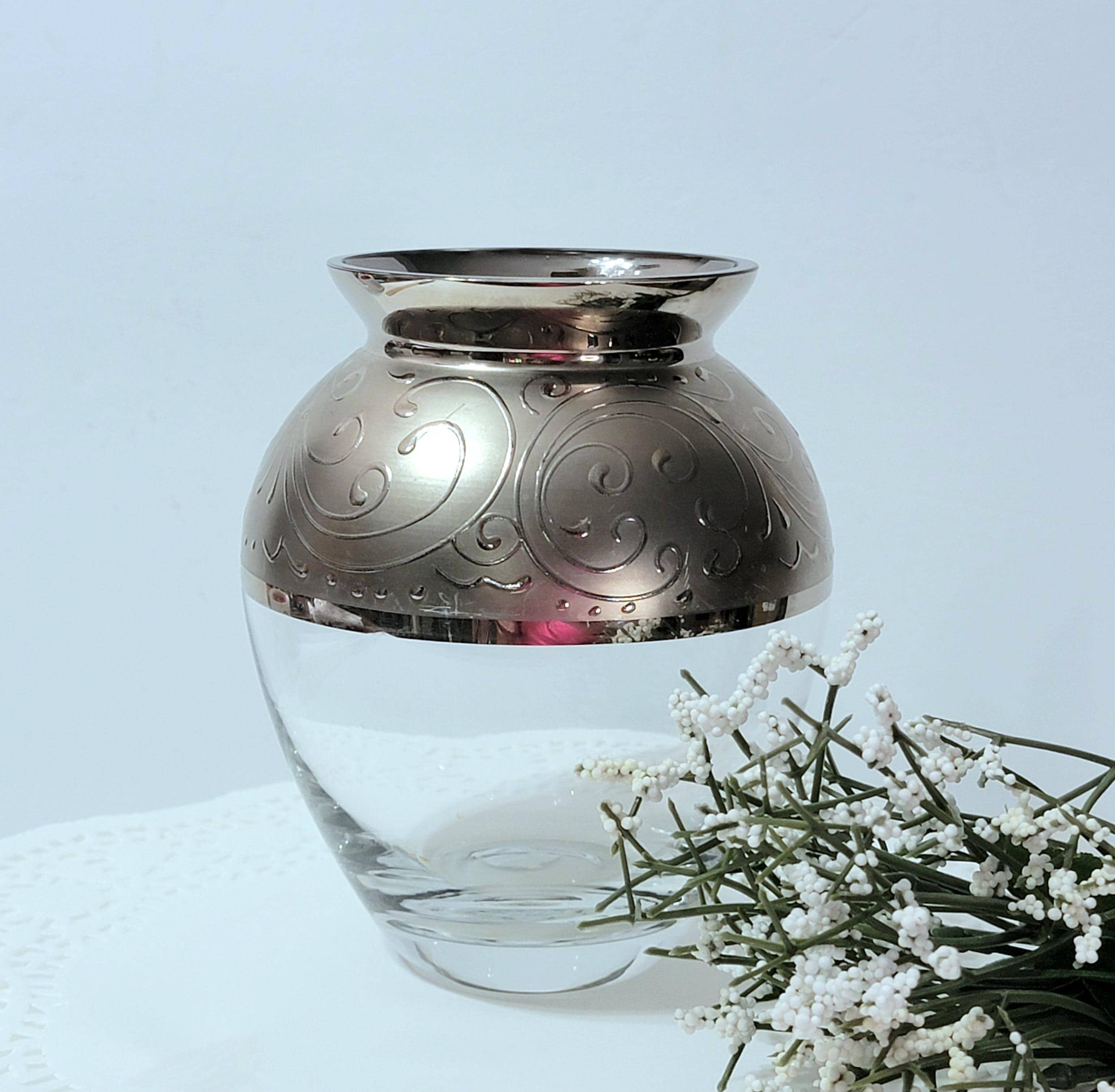 Pasabahce Glass Vase Made in Turkey - Etsy