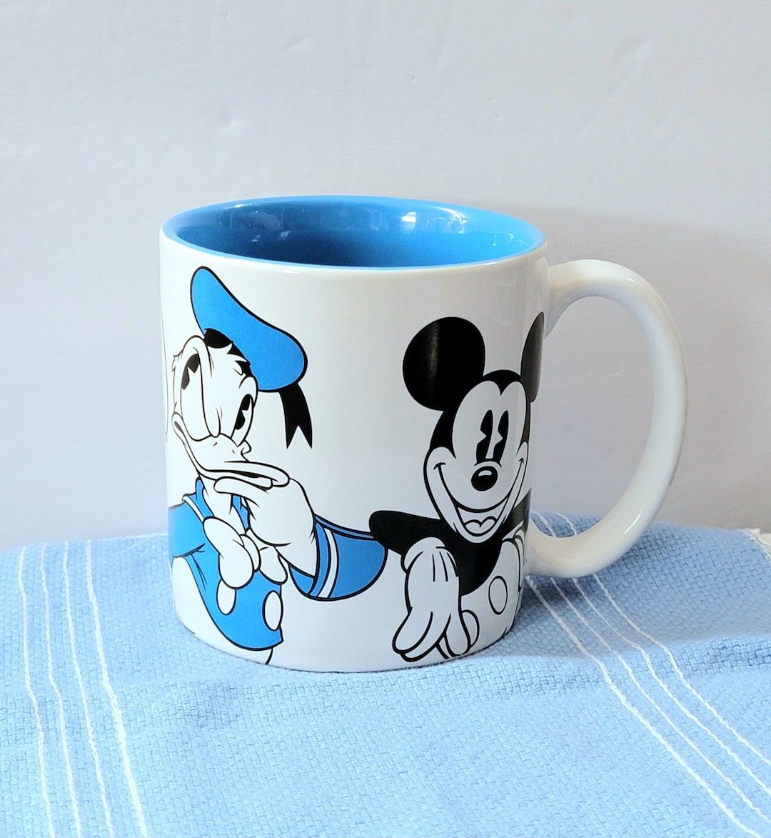 Vintage Disney Mug, Disney Character Mug, Mickey Mouse and Friends Mug